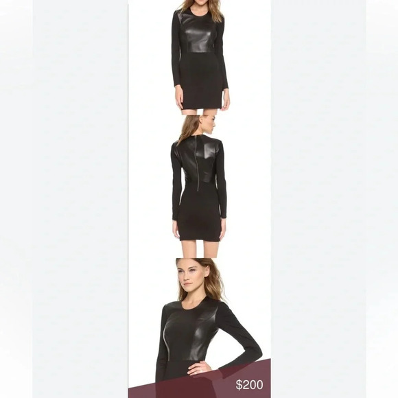 Helmut lang leather dress size P - Picture 7 of 12
